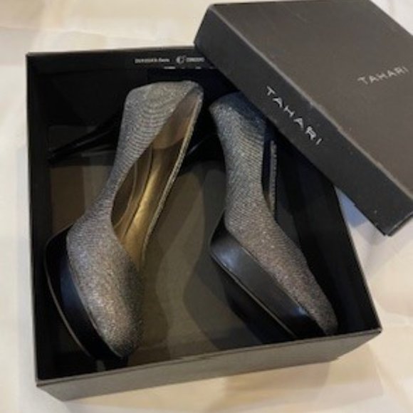 Tahari Platform Stiletto Heels - Picture 3 of 6